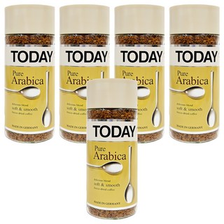 TODAY 當代 阿拉比卡咖啡, 德國進口, 烘焙香氣和諧, 深沉穩重風味, 香醇悠長, 95g, 1罐, 5罐