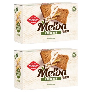 van der Meulen 梅爾巴吐司 全麥口味, 2盒, 120g