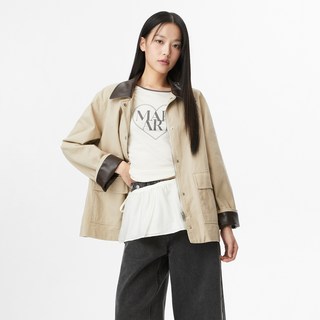 MIXXO 女款撞色字母圖案短袖T恤