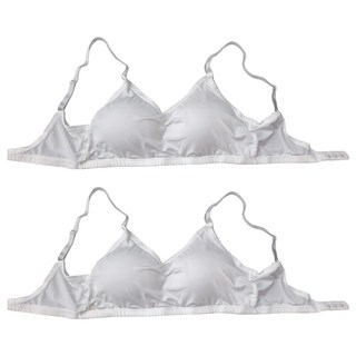 冰絲細肩背釦可調小可愛 Set 2件組, 胸寬33cm 全長29cm(含肩帶), 白