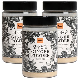 foodi 韓國產生薑粉, 100g, 3個