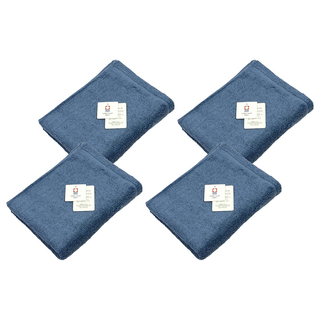 imabari towel 今治毛巾 ORIM QULACHIC 棉紗 毛巾 100%純棉 85x32cm 日本製 單入, 湖水藍, 4條