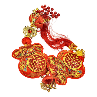 福運招財吊飾, 105cm, 單色