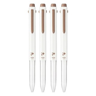 pentel 飛龍文具 simple code i + 3色筆 bgh3-de, 摩卡桿, 4支