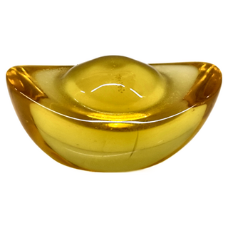 開運黃水晶元寶 Set 6 6入, 2.5cm