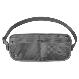 多功能防水RFID旅行貼身防盜包, 黑色, 130g