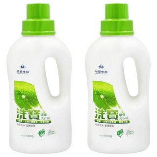 台塑生醫 洗寶 環保洗衣精, 1kg, 2瓶