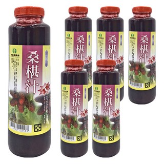 埔里鎮農會 桑椹汁, 800g, 6瓶