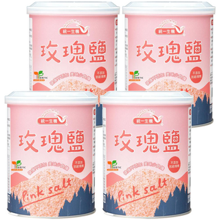 統一生機 玫瑰鹽, 600g, 4罐