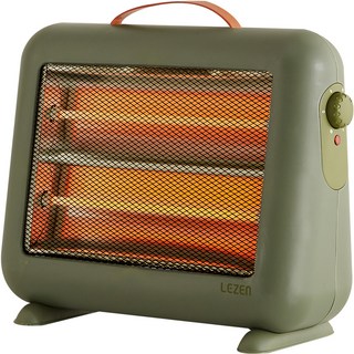 lezen 兩段式石英管電暖器, LZH-Q220, GREEN
