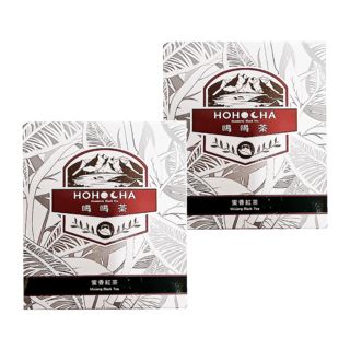 HOHOCHA 喝喝茶 三角立體茶包 小葉種蜜香紅茶 Set 3g/入, 12包, 2盒