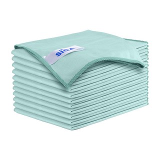 미스터시가 초극세사 유리 거울 손 걸레 35 x 40 cm, 민트, 6개