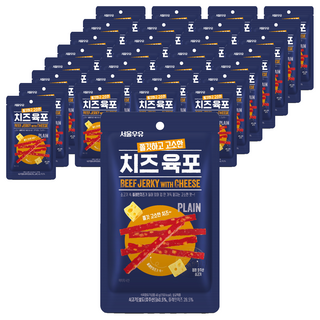 서울우유치즈 치즈육포, 40g, 30개