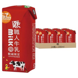 戀 職人 原味保久乳, 200ml, 24瓶