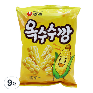NONGSHIM 農心 玉米餅乾, 9包, 70g