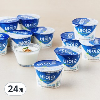매일바이오 무가당 플레인 요거트, 150g, 24개