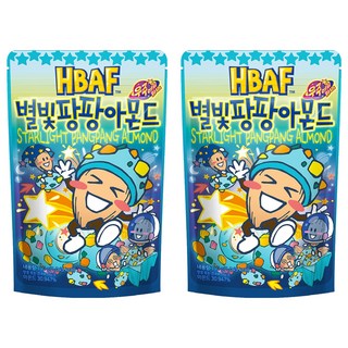 HBAF 杏仁果 星光跳跳糖味, 190g, 2包