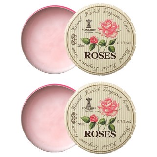 朗奇林 RonghiRi 玫瑰精油膏 20ml - 天然草本精油 舒緩保濕 身體護理, 2件