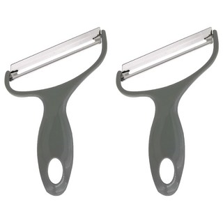 Kiyodo 特大刨絲刮皮刀, Grey, 2個