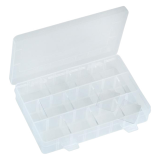 Pro'sKit 寶工 24格活動耐摔零件盒 含12格片 132E, 1個