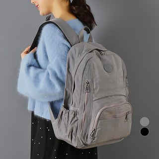 LULU 女款超輕防水後背包, 灰色
