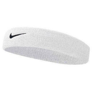 NIKE 耐吉 SWOOSH 頭帶, 白色, 1個