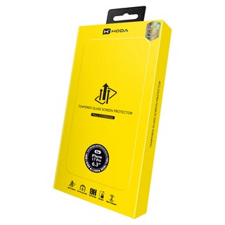 Hoda 0.33mm 2.5D滿版黑亮面太空膜 iPhone 16 Pro 螢幕保護貼 (1片)