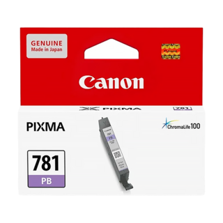 Canon 佳能 CLI-781 原廠正品 PIXMA 台灣地區專用墨水匣 日本製, 藍色, 1個
