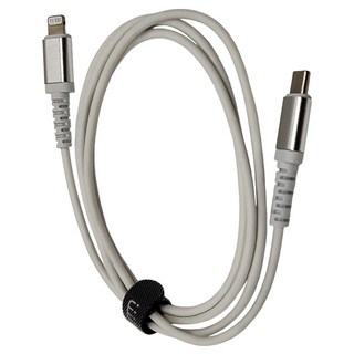 Weltech PD蘋果MFI認證傳輸充電線, 120cm, 1條, 灰色