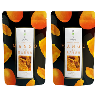CHA-DING TEA 茶鼎天 天然愛文芒果乾 100g 2包 台灣愛文芒果製成 無添加色素與防腐劑
