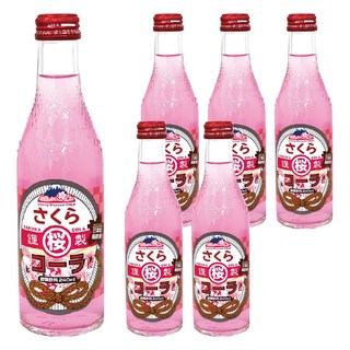 木村飲料 櫻花風味可樂, 240ml, 6瓶