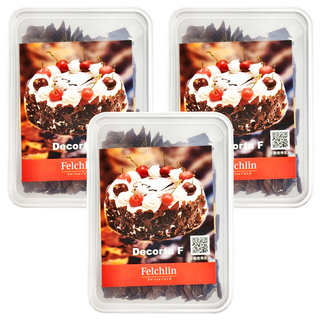 FELCHLIN 黑森林巧克力片, 200g, 3包