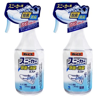 小林製藥 鞋用除菌消臭噴霧, 有效根除細菌, 預防鞋子發霉, 散發清新香氣, 250ml, 2瓶