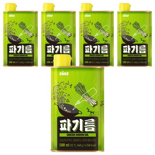 sias 青蔥油, 5瓶, 500ml