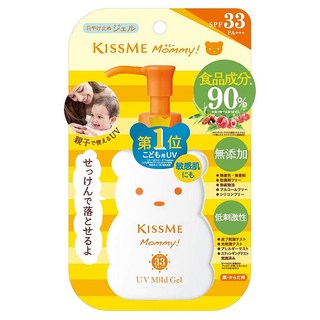 KISSME 奇士美 MOMMY 寶貝防曬乳兒童防曬 SPF33 PA+++, 100g, 1瓶