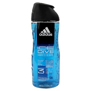 adidas 愛迪達 男性三合一潔顏洗髮沐浴露 超越沁涼, 400ml, 1瓶