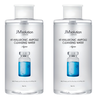 JM solution H9 玻尿酸安瓶卸妝水 Aqua, 850ml, 2個