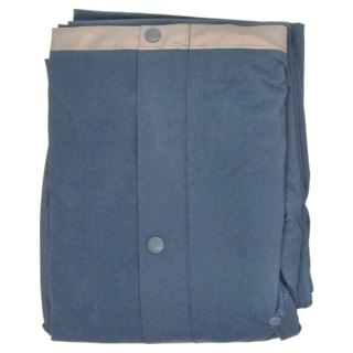 兩件式PVC防護雨衣，超防水防風，背面透風設計，袖口束口設計，防水門襟設計, 2XL, 蔚藍色