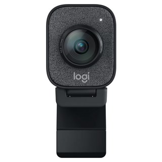 Logitech 羅技 StreamCam 直播攝影機 1080p/60fps高畫質 內建麥克風 自動對焦, VU0054, 黑色