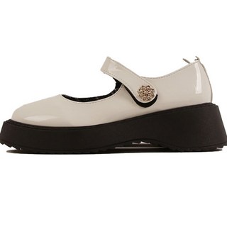 FVR 女性增高牛津平底鞋