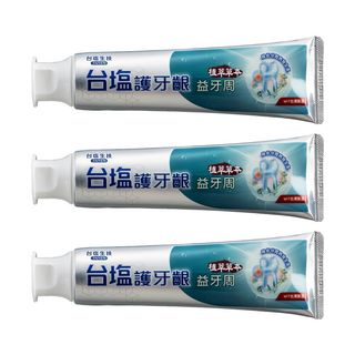 TAIYEN 台塩生技 護牙齦益牙周牙膏 植萃草本, 140g, 3條