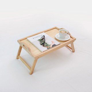 모던우드 접이식 원목 베드테이블, 1개