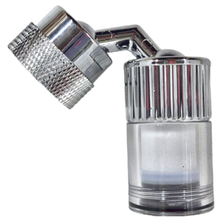 水電大叔 高仰角洗漱過濾器 360°旋轉左右各160°, 2.5 x 8.2cm, 1個
