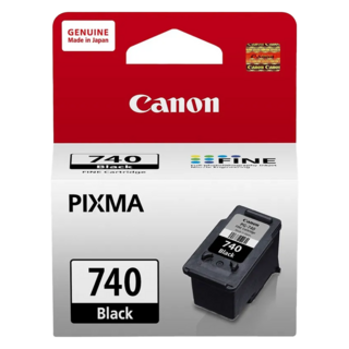 Canon 佳能 原廠墨水匣 PG-740 黑色, 1個