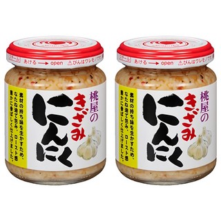 桃屋 大蒜末醬, 保留食材原有風味, 提升料理層次, 菜籽油, 無添加香料, 125g, 2罐