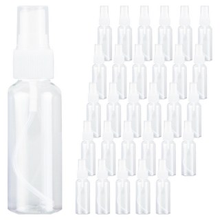 소분용 스프레이 미스트 리필 공용기 50ml, 흰색캡, 50개