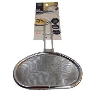 下村企販 多用途漏勺 深型 18-8不鏽鋼, 1個