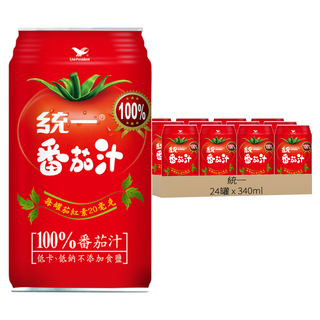 統一 蕃茄汁, 340ml, 24罐