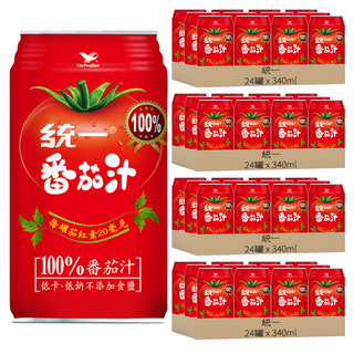 統一 蕃茄汁, 340ml, 96罐