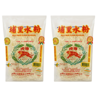 TIGER FOOD 虎牌 埔里水粉 中粗, 400g, 2包